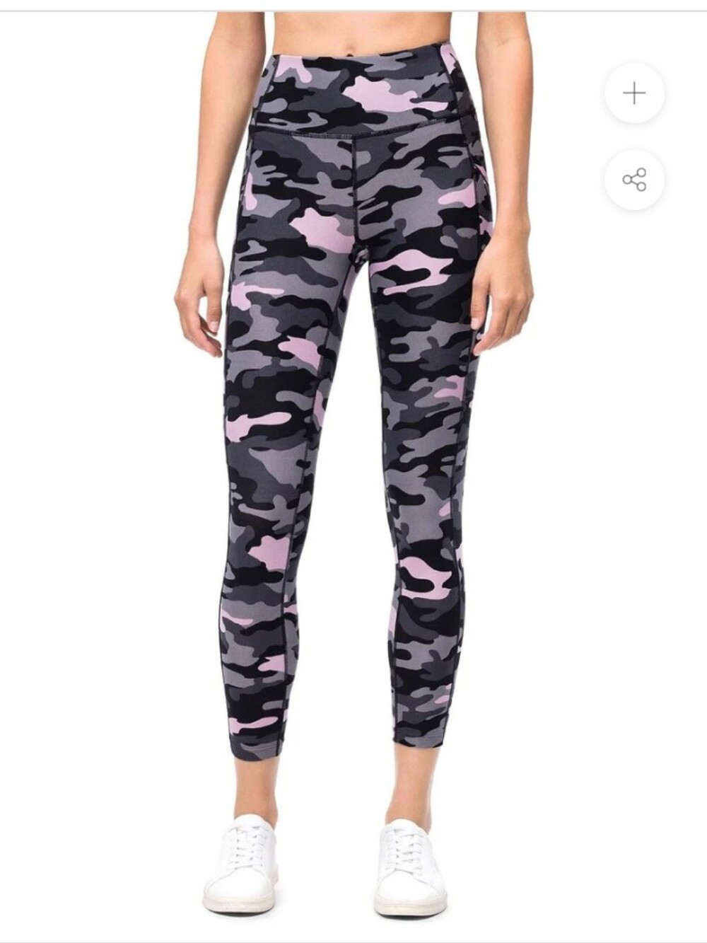 Calvin Klein Pink & Gray Camo Active Leggings. Worn Once. Offers Welcomed!